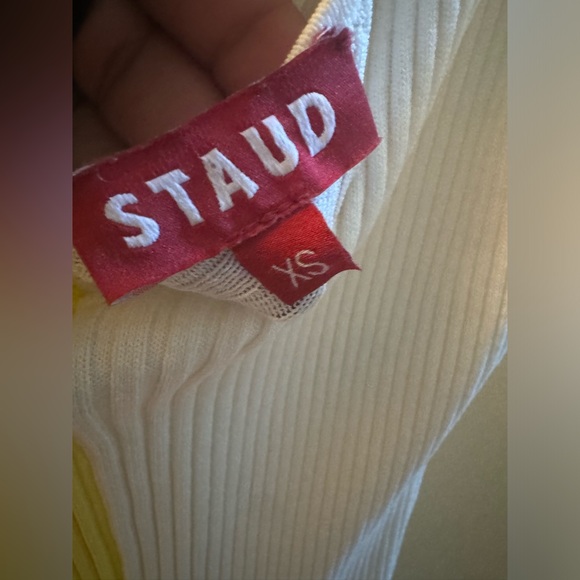 Never Worn Staud Dress XS Deep V Cut - Picture 3 of 7